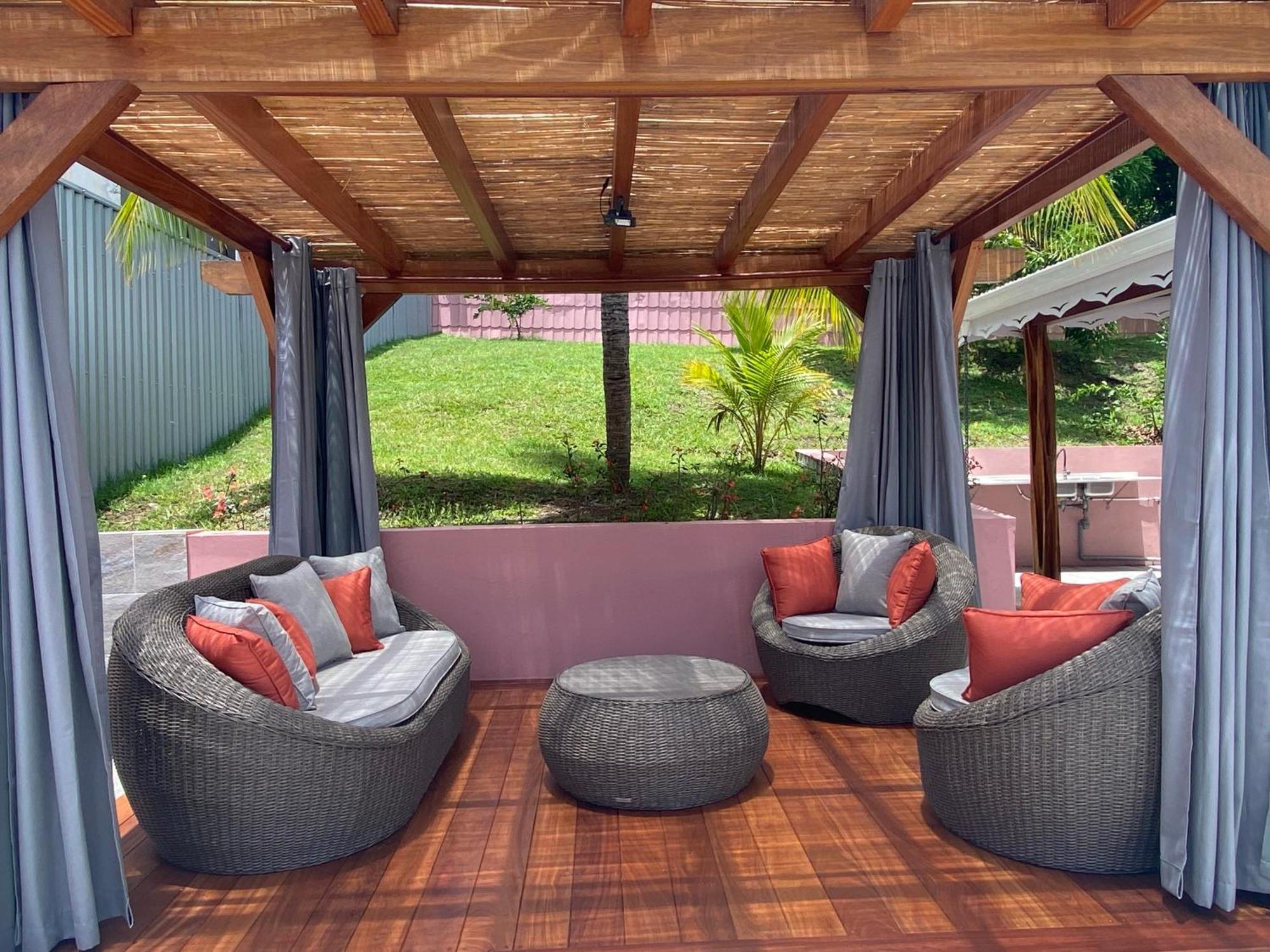 Villa Avec Piscine, Vue Sur Mer, Rocher Du Diamant Sainte-Luce Exterior foto
