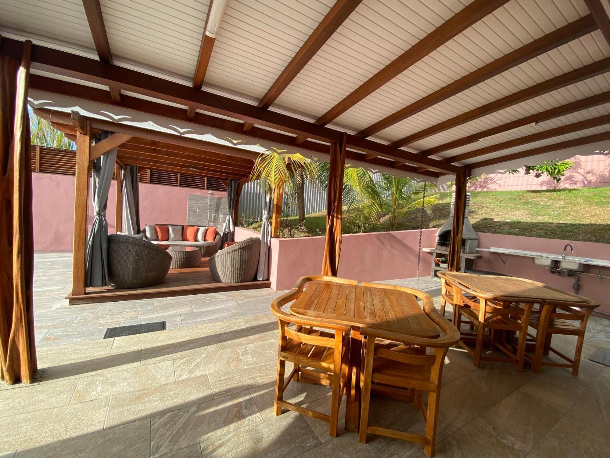 Villa Avec Piscine, Vue Sur Mer, Rocher Du Diamant Sainte-Luce Exterior foto